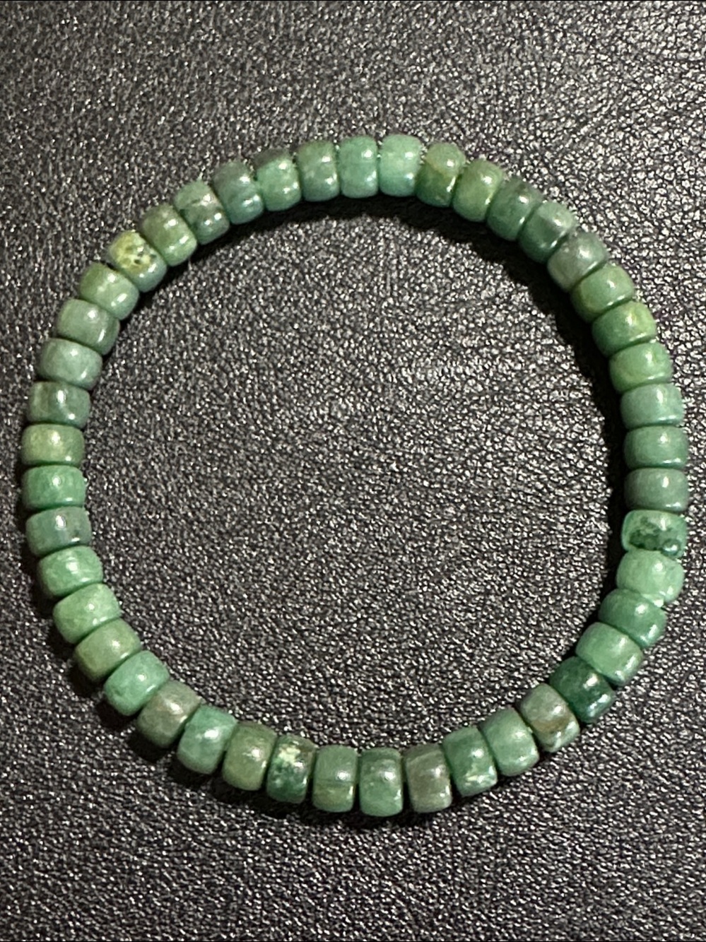 Dulong Jade Semi Precious Natural Stone Stretch Bracelet